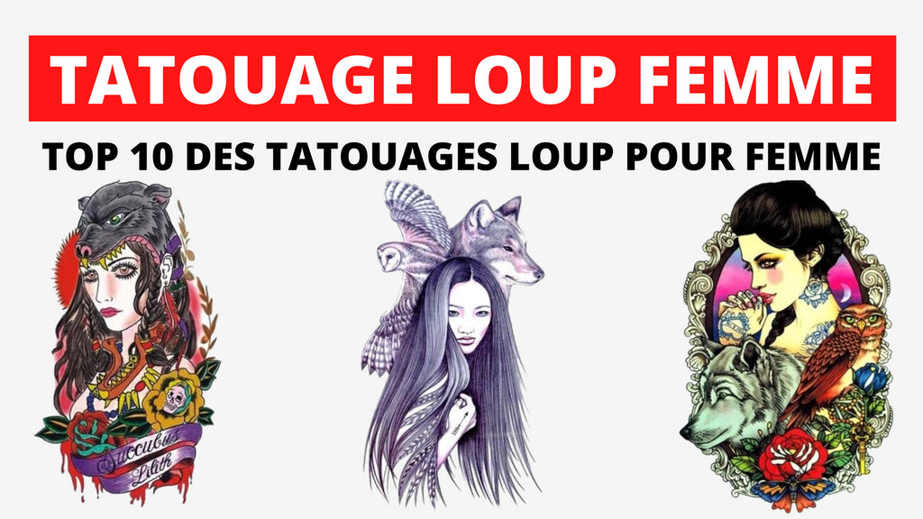 Tatouage Loup Femme