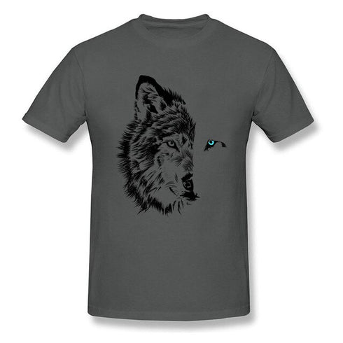 T-Shirt Loup Grunge