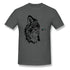 T-Shirt Loup Grunge