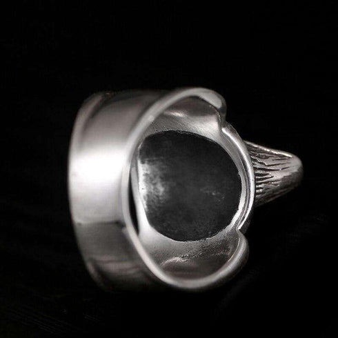 Bague Loup Homme (Argent)