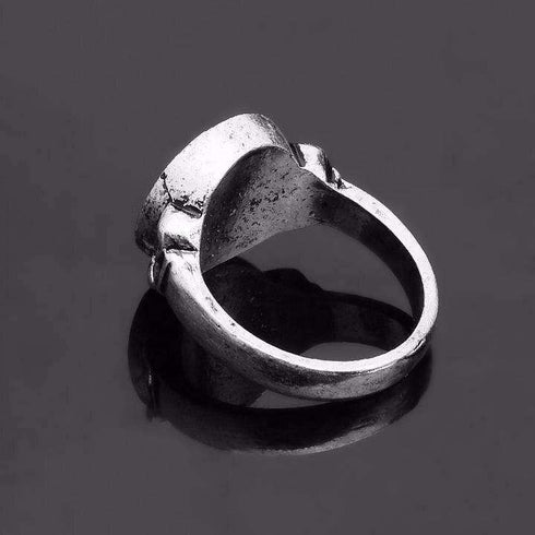 Bague Loup Hurlant (Acier)