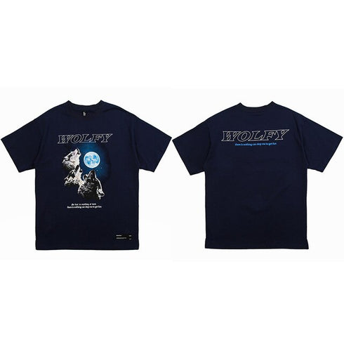 T-Shirt Loup Streetwear