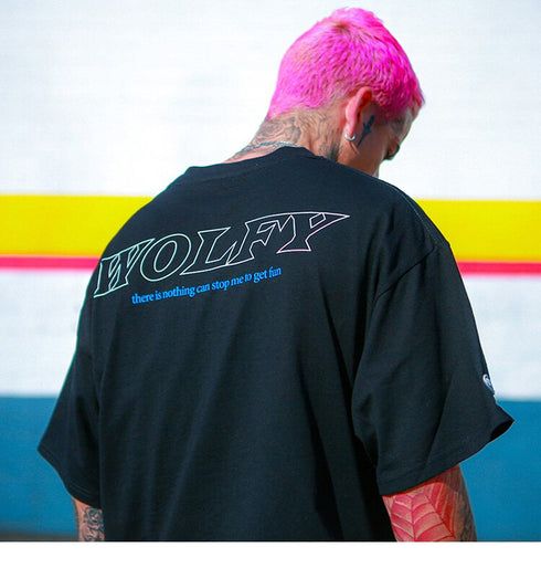 T-Shirt Loup Streetwear