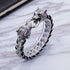 Bracelet Loup Guerrier Viking (Acier)