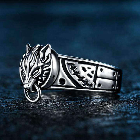 Bague Loup Vintage (Argent)