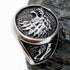 Bague Loup pour Homme (Acier)
