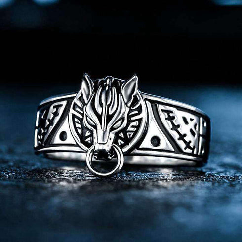 Bague Loup Vintage (Argent)