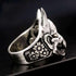 Bague Loup Japonais (Argent)