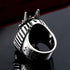 Bague Loup Pharaon (Acier)