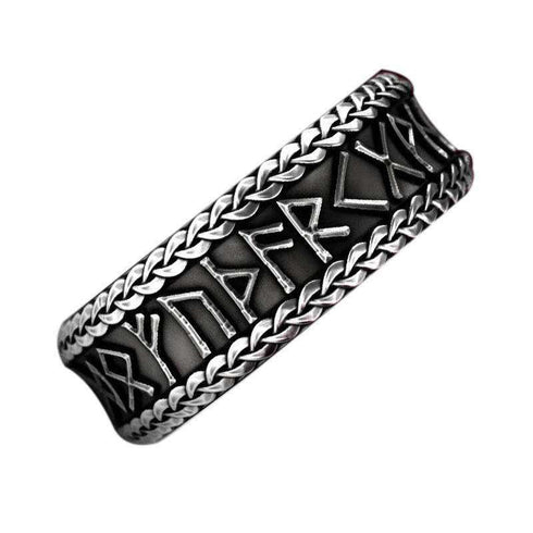 Bague Loup Classique (Acier)