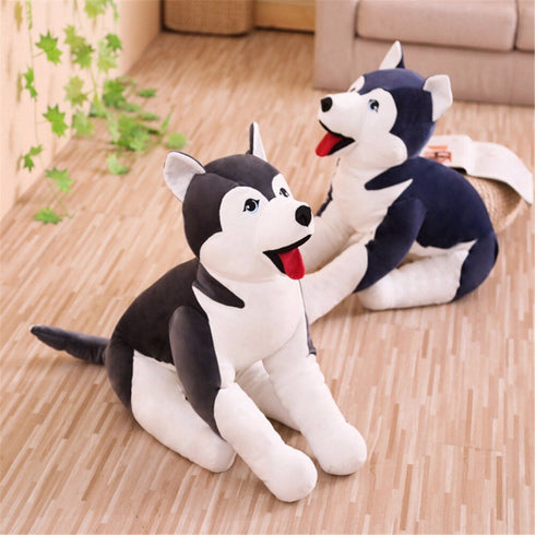 Peluche Chien Loup Géant