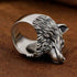 Bague Loup Tête de Loup (Argent)