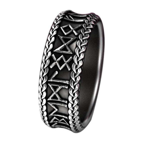 Bague Loup Classique (Acier)