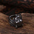 Bague Loup Gothique (Acier)
