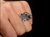 Bague Loup Homme (Argent)