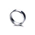 Bague Loup Gravé (Acier)