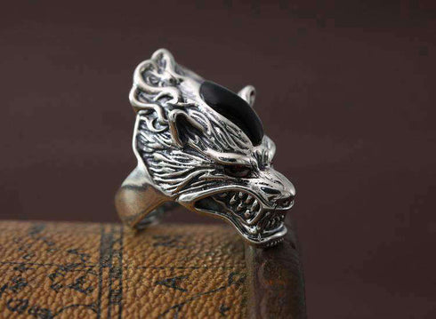 Bague Loup Maudite (Argent)