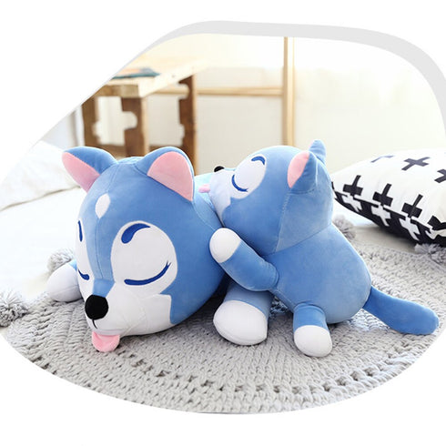Peluche Loup Bleu