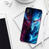 Coque Iphone Loup Galaxie
