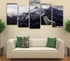 Tableau Loup Montagne