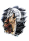 Tatouage Loup Meute Hurlant