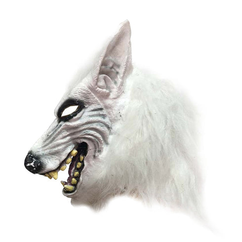 Masque Loup Blanc