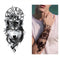 Tatouage Loup Solitaire