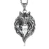 Collier Loup en Argent