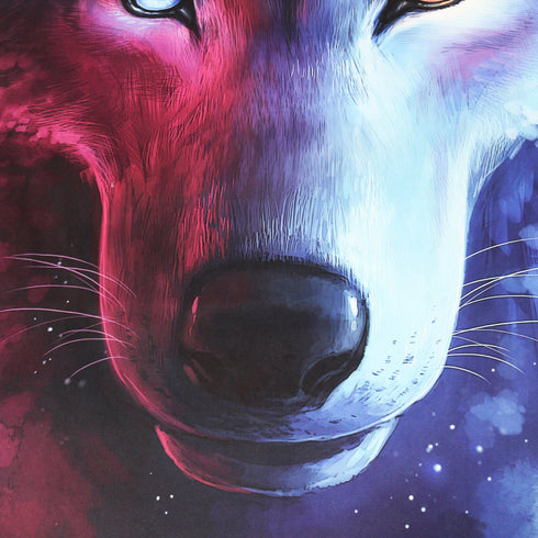 Housse de Couette Tête de Loup