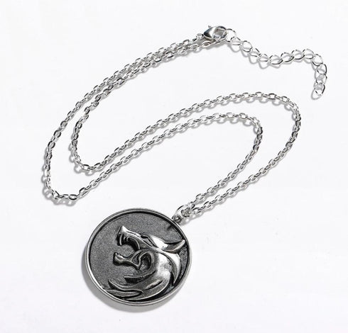 Collier Loup pour Homme (Acier)