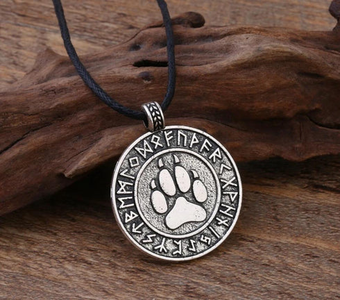 Pendentif Patte de Loup (Acier)