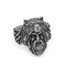 Bague Homme Loup (Acier)