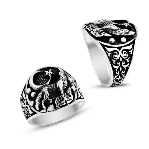 Bague Loup Argent 925