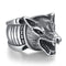 Bague Loup Homme (Argent)