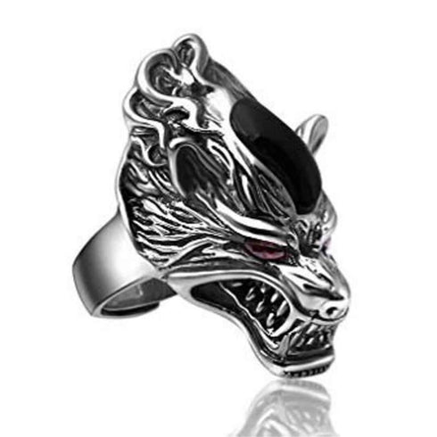 Bague Loup Maudite (Argent)
