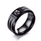 Bague Loup Noir (Acier)