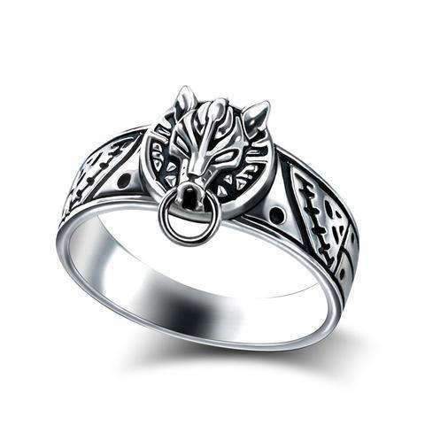 Bague Loup Vintage (Argent)