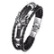 Bracelet Loup en Cuir