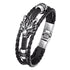 Bracelet Loup en Cuir