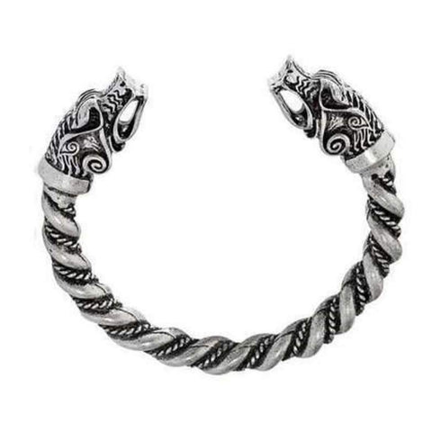 Bracelet Loup Fenrir (Acier)