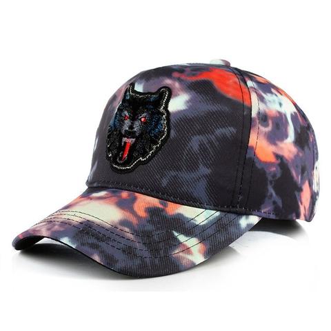 Casquette Loup Garou Multicolore
