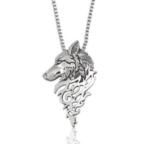 Collier de Loup à Flamme (Acier)