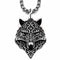 Collier Tête de Loup (Acier)