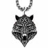 Collier Tête de Loup (Acier)