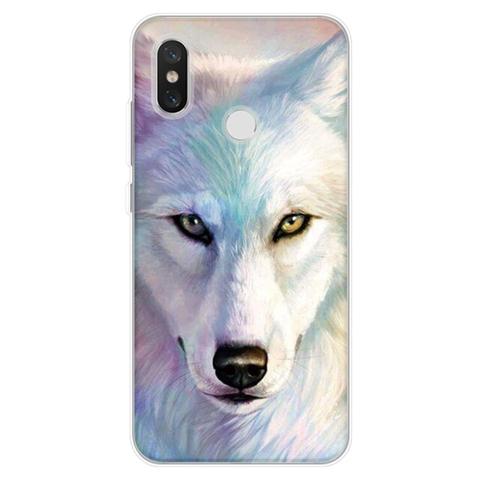 Coque Iphone Loup Blanc