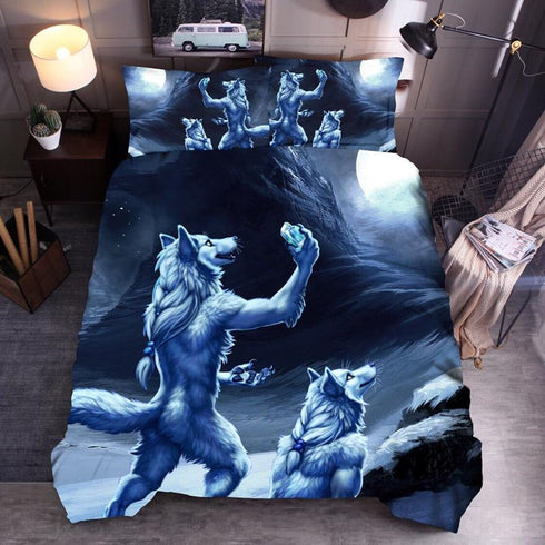 Housse de Couette Loup Garou