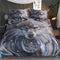 Housse de Couette Loup Indien