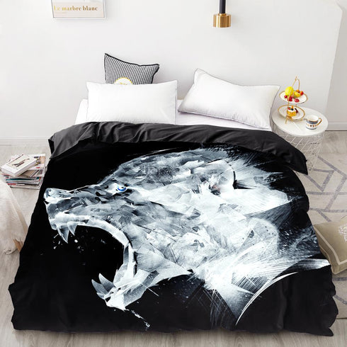 Housse de Couette Loup Sauvage