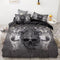 Housse de Couette Loup Skull