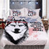 Housse de Couette Loup Tribal